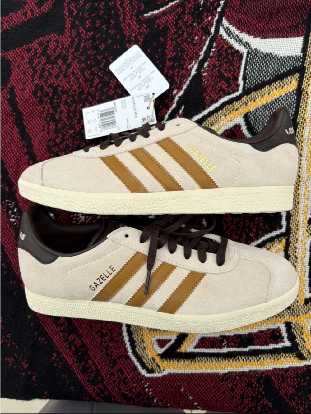 Adidas Gazelle MLS LAFC suede shoes size 8 brand new